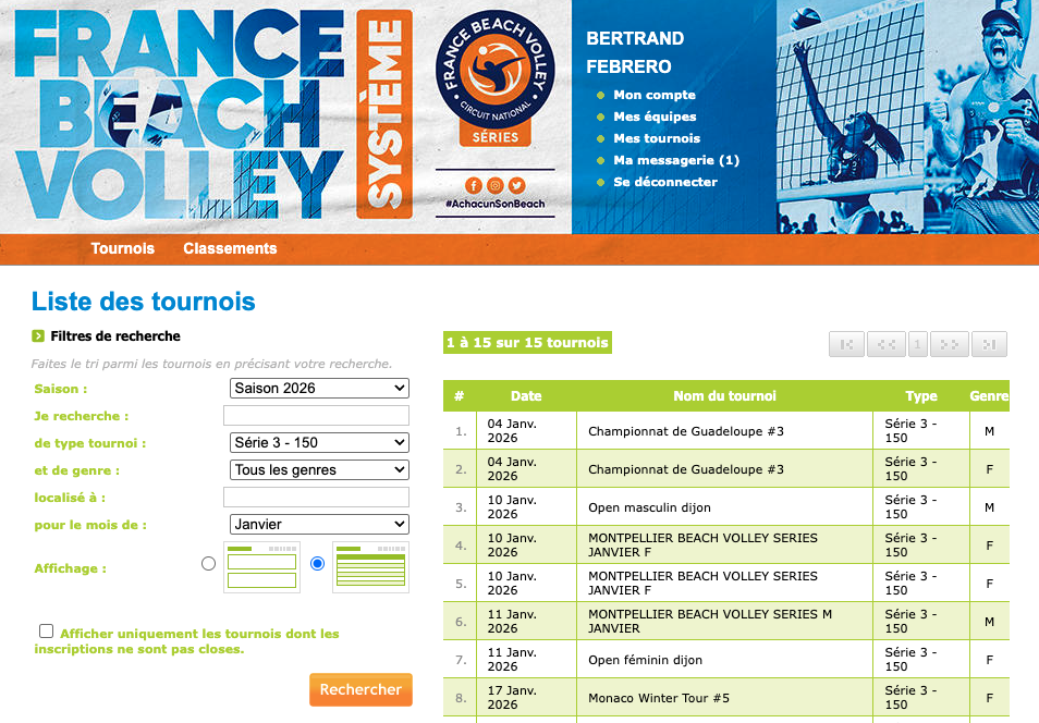 BVS BEACH VOLLEY-tournoi