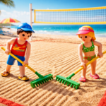 Préparation des terrains + tournoi + apéro