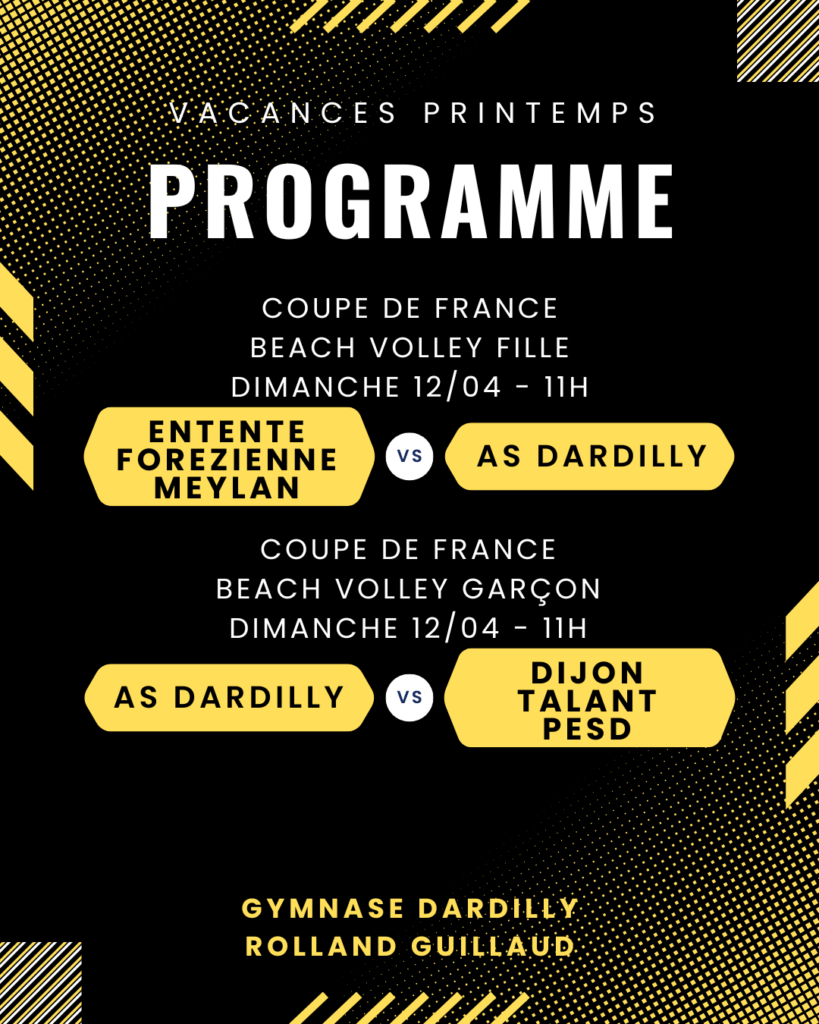 COUPE DE FRANCHE BEACH VOILLEY DARDILLY 2026