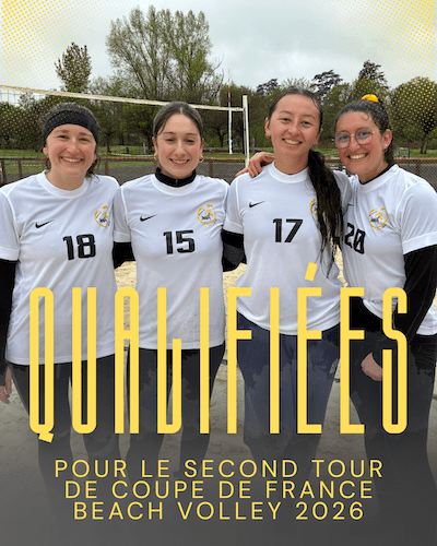 Coupe de franche beach-volley 2026 1er tour