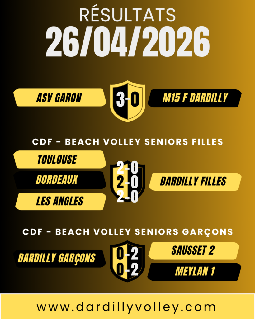 Dardilly volley 2026