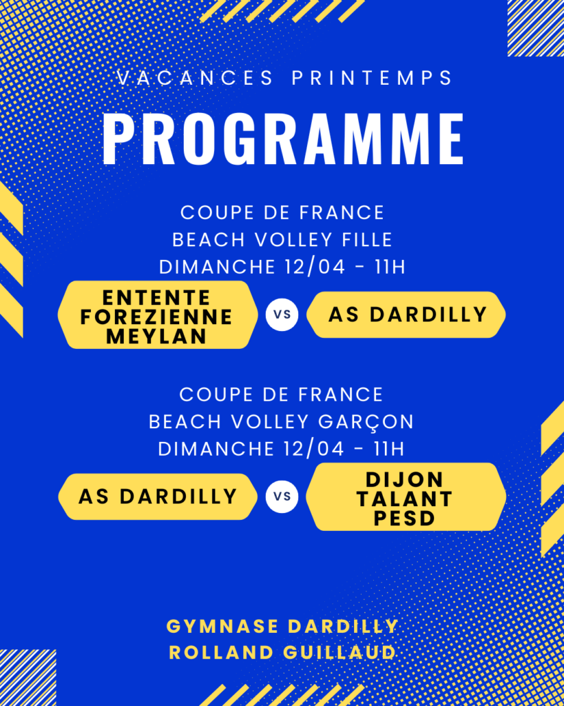 COUPE DE FRANCHE BEACH VOLLEY DARDILLY 2026