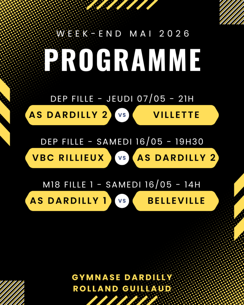 Programme championnat dardilly volley
