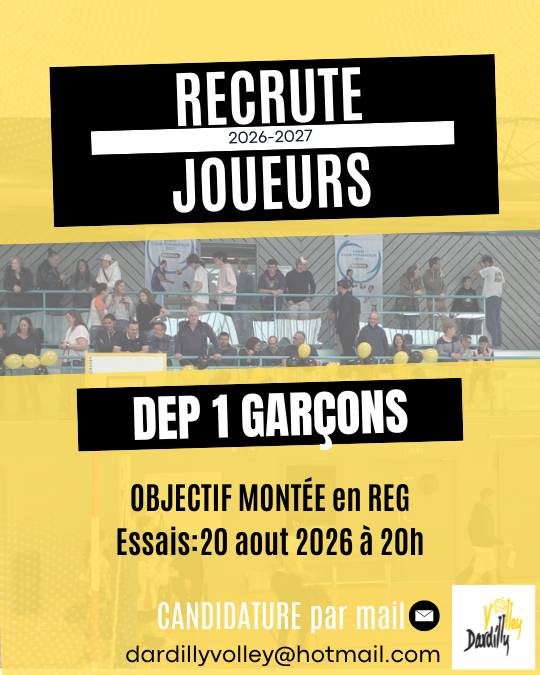 DEp garçons dardilly volley