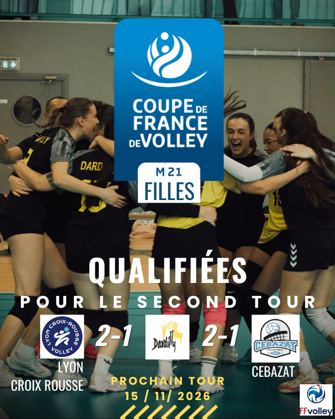volley dardilly CDF M21F 2026