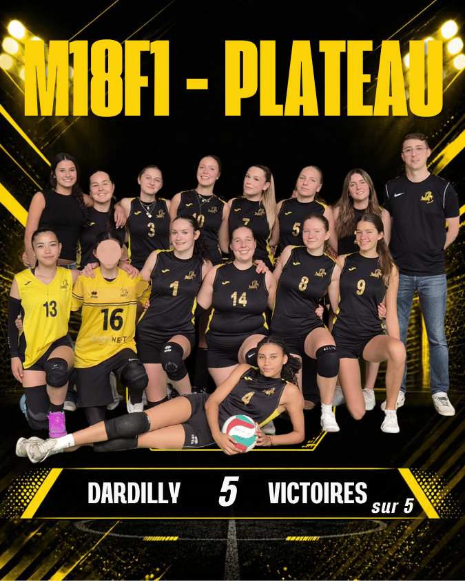 Résultats du match M18F DARDILLY VOLLEY